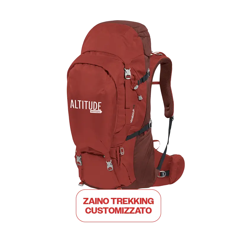 Zaino trekking customizzato brandizzato Altitude
